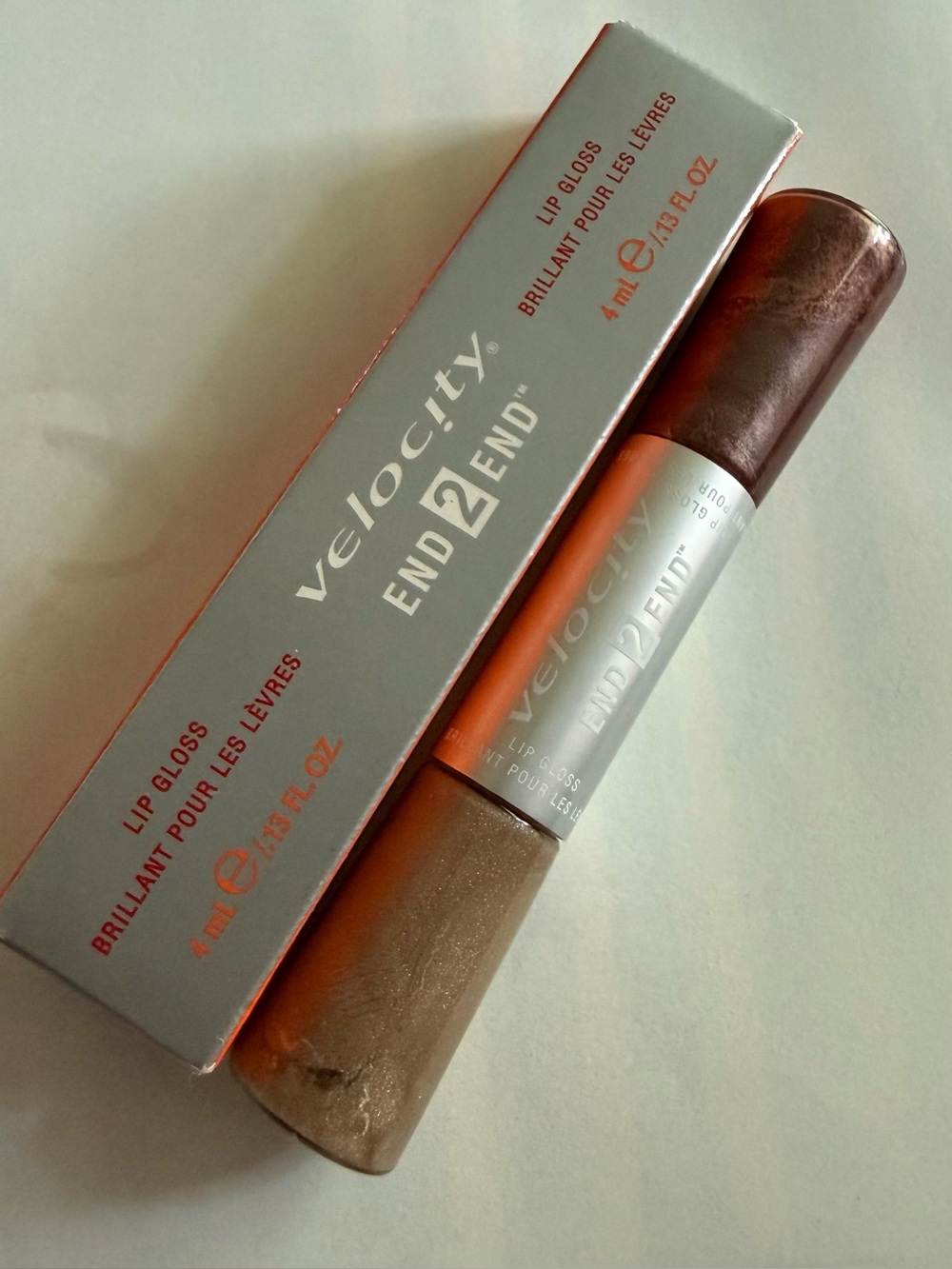 Mary Kay Velocity End 2 End Lip Gloss Whisper Cream Wood Wind NOS Discontinued